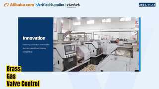 Tubomart Pirinç Gaz Vanası / boru / bağlantı parçaları Fabrikası