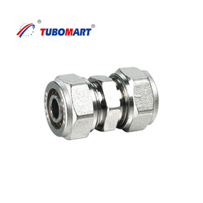 Dayanıklı Pex Tüpleri Hızlı Bağlantı Fittings Tüp tesisat için kromlu