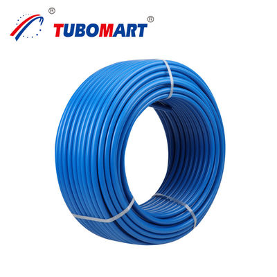Su kaynağı Kırmızı ve Mavi Pex borusu 80 100 160 Psi Çapraz Bağlı Polietilen Tüp