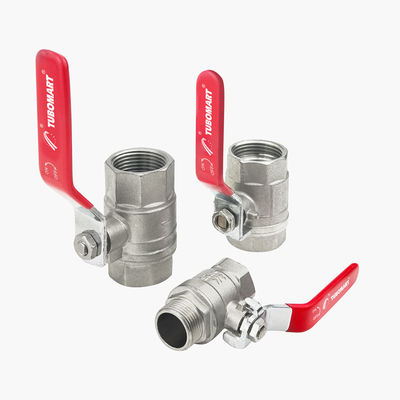 OEM Manual Brass LPG Gaz Küre Valfı Konut Uygulamaları İçin Özel