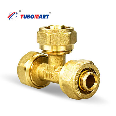ODM Pex Sıkıştırma Fittings Cross Linked Polyethylene Sıkıştırma Fittings