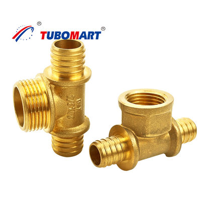 Bakır Adaptör Pex Kaydırıcı Ayar 1/2 Inç Kurşunsuz Pex Tüp Ayarı