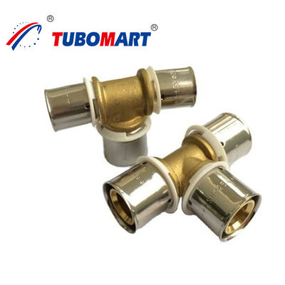 Hpn58-3 CW617N CW602N Pex Basın Fittings Union Elbow Tee Pex Pipe Fitting