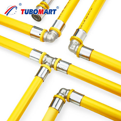 1/2 inç sızıntı geçirmez Pex Basınç Fittings Bakır boru basınç Fittings hijyenik ekipman için