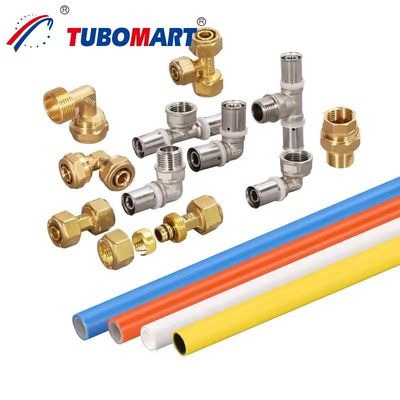 Özel Alüminyum Pex Tubing Sistemi Dış çapı 16 mm - 32 mm