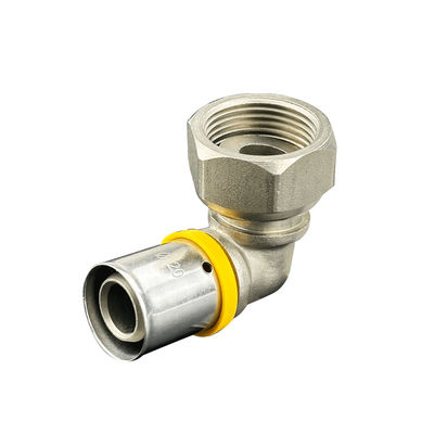 CW602N Alışveriş Satışı Bakır Basın Fittings Gaz tüpü Çok Katmanlı Kompozit Pex Boru Fitting Bakır Sıkıştırma
