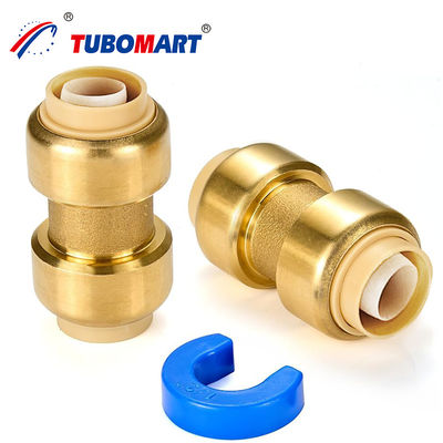 cUPC NSF CSA Onaylı PEX KÖPER CPVC için C46500 malzemesinden yapılmış Push In Fittings