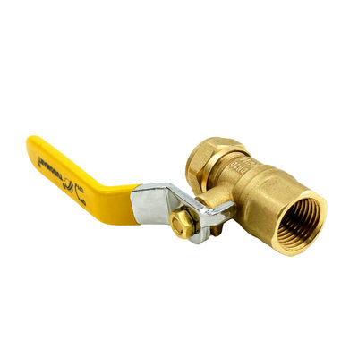 SAI Sertifikası HPB58-3A PEX-AL-PEX GAS Valfları İçin Gaz için Bakır Top Valfı