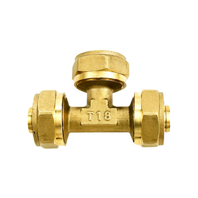 Farklı Boyut ve Şekil ile Pex Sıkıştırma Fittings Tee