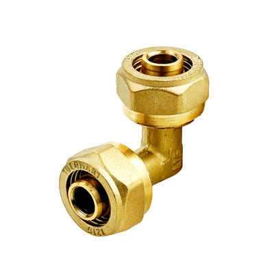 Bakır Pex Basın Fittings Bakır Sıkıştırma Fittings ISO 14001 Sertifikalı