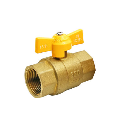 OEM Brass Ball Valve çift erkek bakır malzemesi HPB 58-3A gaz ve su için uzun kolu kaynağı