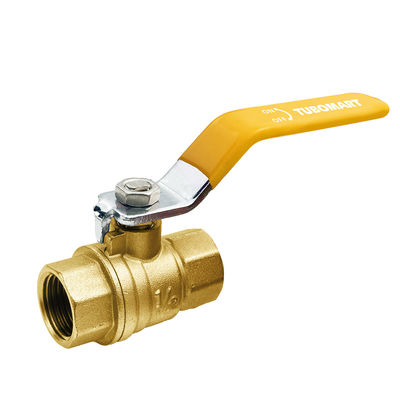 Basınç BSP / NPT Kadın / Erkek bağlantısı ile bakır gaz valfi