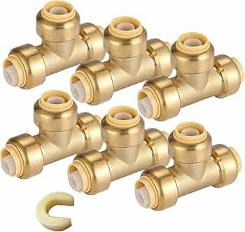 ISO Brass ve PEX Tubing, kolay kurulum için ekipmanlarda uyumlu Pex itme