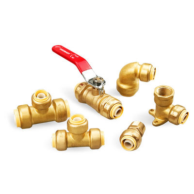 Tam Aralık Çatıştırıcı Tesisat Malzemeleri Bakır Tesisat Malzemeleri Köpekbalığı ısırması Dönüştürme Fittings İsimleri Memelik Bakır Tüp Fittings