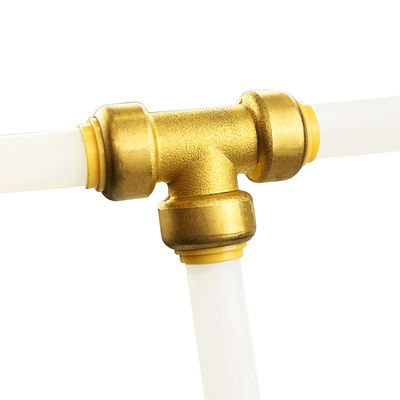Kurşunsuz Bakır İtme Fit Fittings Koplama Boru Bağlayıcısı Bakır Filmiş Fitting Adaptörü Avustralya ABD Standartı