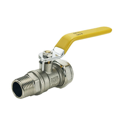 Tubomart OEM 1/4 Brass Ball Valve Gaz Sistemi İçin El İşletilen Özel Destek