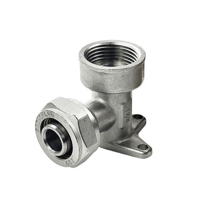 Tubomart OEM Toptan Satış 16mm 20mm Pex Boru Bakır Uyumlu Gaz Tüp sistemi için Sıkıştırma Bakır Fittings