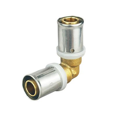 Brass Crimp Press Fittings Fitting DR ve 58-3 Brass için Su