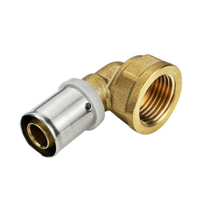 Tubomart Toptan Satış Çok Katmanlı Baskı Ayarları 16-32mm Sarı PEX Ayarları Gaz PEX Baskı Ayarları PE Gaz Sistemi için