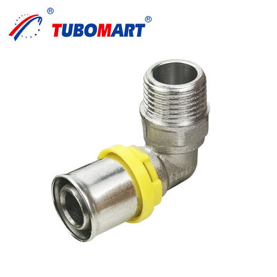 Tubomart Kompozit Alüminyum Pex Al Pex Boru Bakır Baskı Gaz Fittings GAS Sistemi için