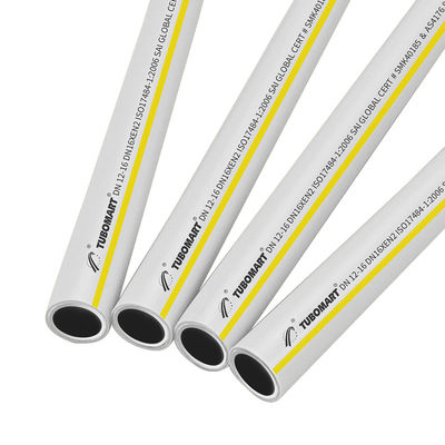 TUBOMART OEM PEX-AL-PEX Gaz Borusu ISO17484 Çok Katmanlı PAP Boru Isıtma GAZ Sistemi İçin 16-32mm