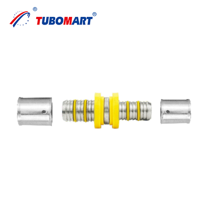 OEM Toptan Satış ISO Sertifikalı Tesis Materyası Bakır PEX Boru Fittings Eşit Dirseği Tee Koplama Gaz PEX Basın Fitting