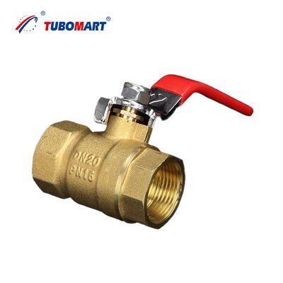 Özel TUBOMART OEM Brass Ball Valve Manual Power 16-32mm Su ve Gaz Tedarikçiliği için Pex Al Pex Borular