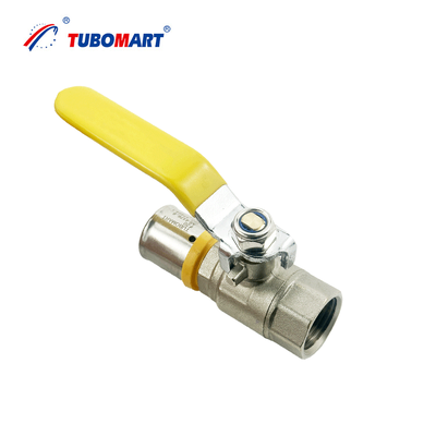 OEM basınçlı gaz hortumu küresel vana, uzun saplı, S16X10 boyutu, PAP çok katmanlı gaz boru hatları için uygun